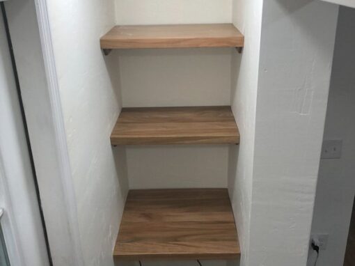 Open Pantry Shelves