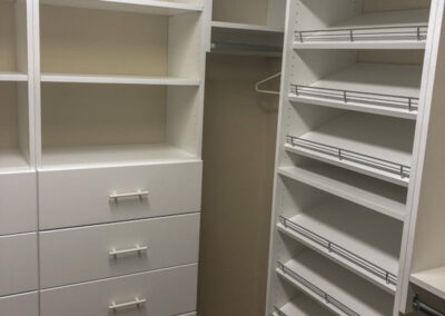 Closet designs, builds and installations