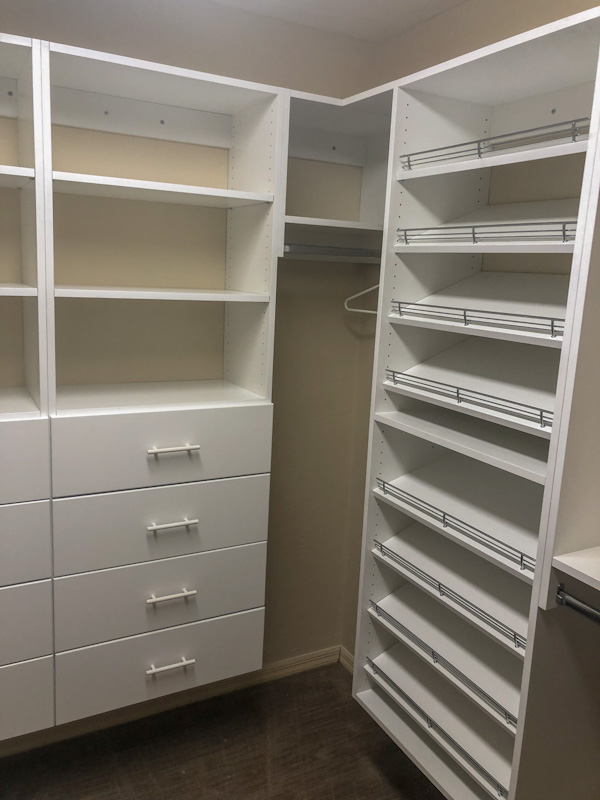 Closet designs, builds and installations